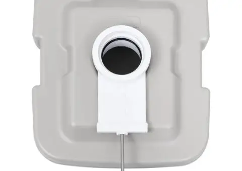 Set portabil cu toaletă și rezervor de apă pentru camping - 5/5