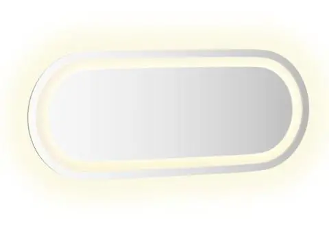 Oglindă de baie cu LED, 50x20 cm, ovală - 5/5