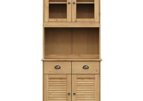 Dulap înalt VIGO, 78x40x175 cm, lemn masiv de pin - 5/5