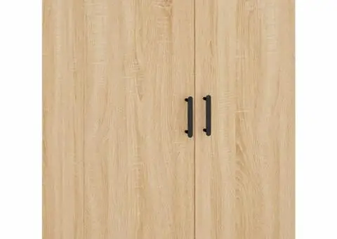 Dulap înalt, stejar sonoma, 69,5x34x180 cm, lemn compozit - 5/5