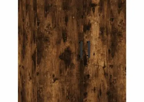 Dulap înalt, stejar fumuriu, 69,5x34x180, lemn compozit - 5/5