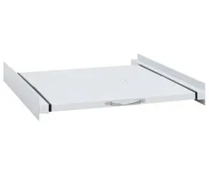 vidaXL Set de stivuire mașină de spălat cu raft retractabil