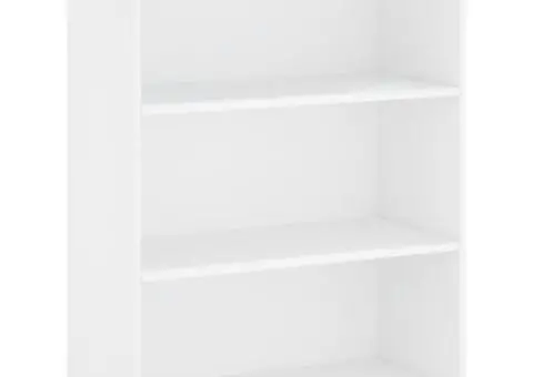 Dulap înalt, alb, 69,5x34x180 cm, lemn compozit - 5/5