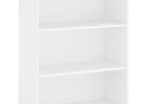 Dulap înalt, alb, 69,5x34x180 cm, lemn compozit - 5/5