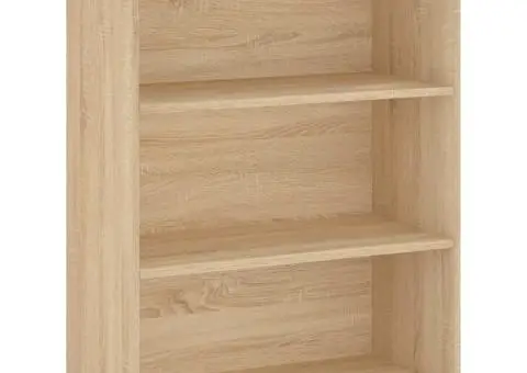 Dulap înalt, stejar sonoma, 69,5x34x180 cm, lemn compozit - 5/5