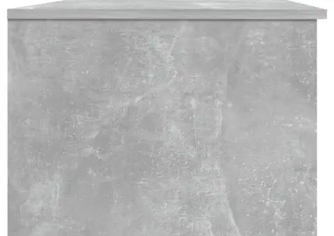 Măsuță de cafea, gri beton, 102x50x36 cm, lemn prelucrat - 4/5