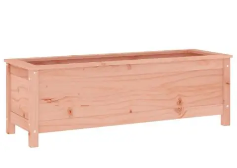 Strat înălțat de grădină, 119,5x40x39 cm, lemn masiv Douglas - 2/5