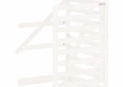 Extensie depozitare pubelă de gunoi, lemn masiv de pin - 2/5