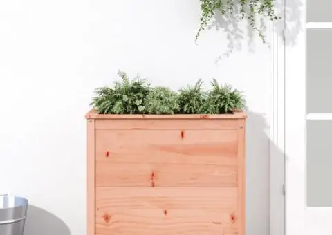 Jardinieră de grădină, 82,5x40x78 cm, lemn masiv Douglas - 1/5