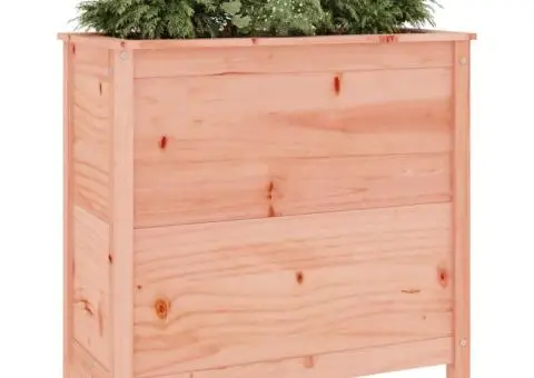 Jardinieră de grădină, 82,5x40x78 cm, lemn masiv Douglas - 3/5