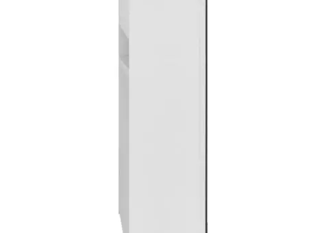 Dulap de baie cu oglindă, alb, 80x15x60 cm, MDF - 4/5