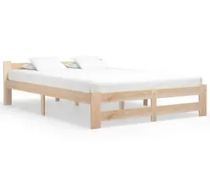 vidaXL Cadru de pat, 160 x 200 cm, lemn masiv de pin