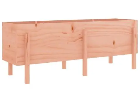 Strat înălțat de grădină, 160x50x57 cm, lemn masiv Douglas - 2/5