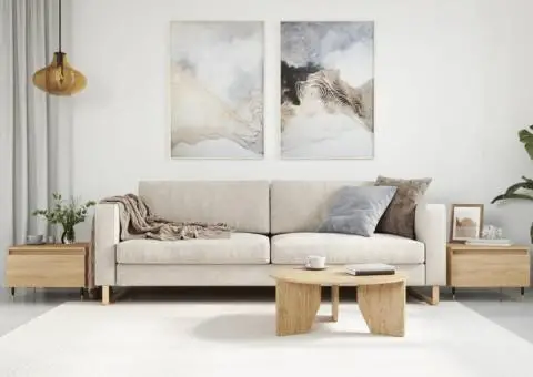 Măsuțe de cafea 2 buc. stejar sonoma 50x46x35 cm lemn compozit - 1/5