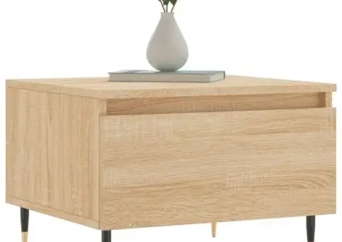 Măsuțe de cafea 2 buc. stejar sonoma 50x46x35 cm lemn compozit - 3/5