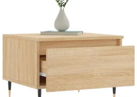 Măsuțe de cafea 2 buc. stejar sonoma 50x46x35 cm lemn compozit - 4/5