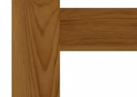 Cadru de pat, maro miere, 120 x 200 cm, lemn masiv de pin - 5/5