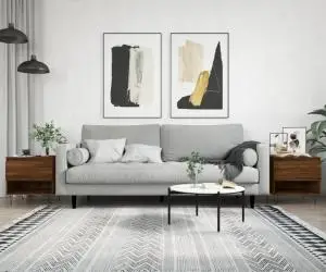 vidaXL Măsuțe de cafea 2 buc. stejar maro 50x46x50 cm lemn compozit