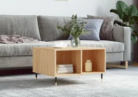 Măsuță de cafea, stejar sonoma, 60x50x36,5 cm, lemn prelucrat - 1/5