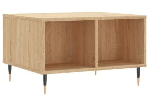 Măsuță de cafea, stejar sonoma, 60x50x36,5 cm, lemn prelucrat - 2/5