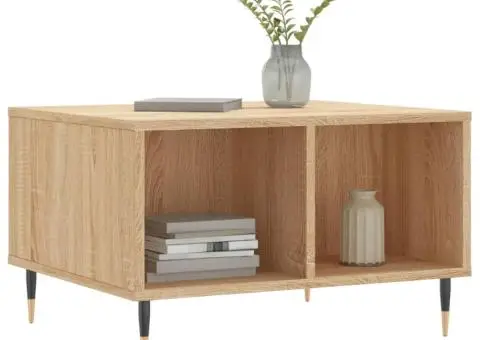 Măsuță de cafea, stejar sonoma, 60x50x36,5 cm, lemn prelucrat - 3/5