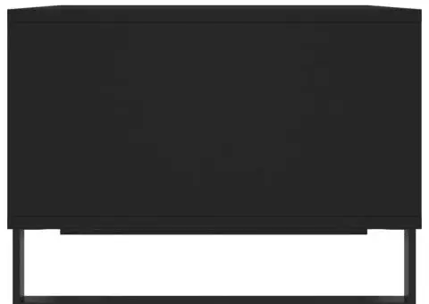 Măsuță de cafea, negru, 60x50x36,5 cm, lemn compozit - 5/5