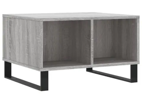 Măsuță de cafea, gri sonoma, 60x50x36,5 cm, lemn compozit - 2/5