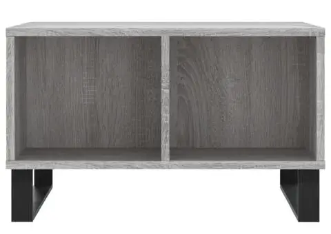 Măsuță de cafea, gri sonoma, 60x50x36,5 cm, lemn compozit - 4/5