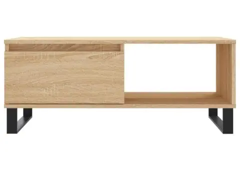 Măsuță de cafea, stejar sonoma, 90x50x36,5 cm, lemn compozit - 5/5