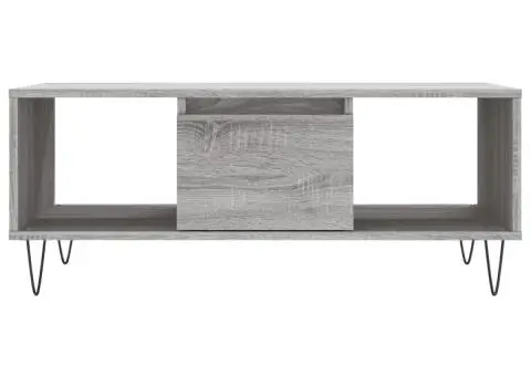 Măsuță de cafea, gri sonoma, 90x50x36,5 cm, lemn prelucrat - 5/5