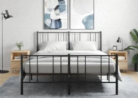 Noptiere, 2 buc., stejar sonoma, 40x35x50 cm, lemn compozit - 1/5