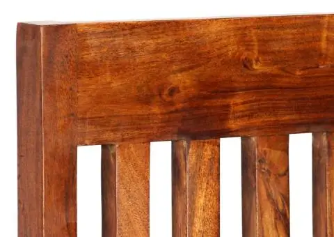 Scaune de bucătărie, 4 buc., lemn masiv, modern - 4/5