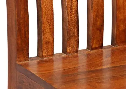 Scaune de bucătărie, 4 buc., lemn masiv, modern - 5/5