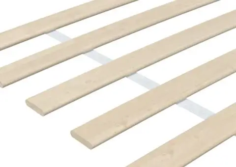 Somieră de pat cu 48 de șipci, 2 buc., 70x200 cm - 5/5