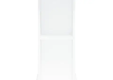 Suport pentru acvariu, alb, 75x36x72,5 cm, lemn prelucrat - 5/5