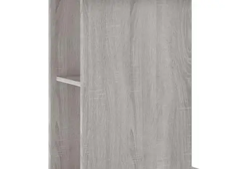 Suport acvariu, gri sonoma, 75x36x72,5 cm, lemn prelucrat - 2/5