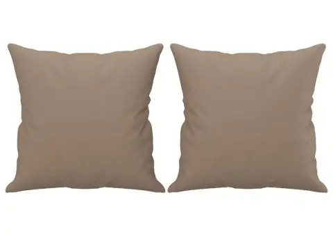 Canapea cu 2 locuri cu pernuțe, cappuccino, 140 cm, piele eco. - 5/5