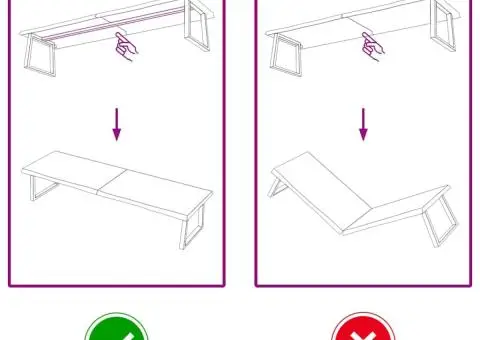 Blat de baie, maro închis, 200x60x(2-6) cm, lemn masiv tratat - 5/5