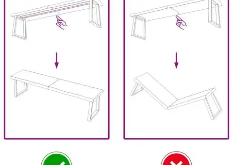 Blat de baie, maro deschis, 160x40x(2-4) cm, lemn masiv tratat - 5/5