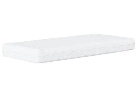 Pat de zi cu saltea, crem, 80x200 cm, textil - 5/5