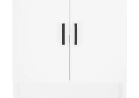 Dulap de perete, alb, 60x31x70 cm, lemn compozit - 5/5