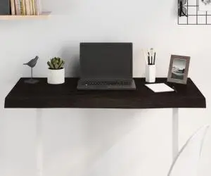 vidaXL Blat de masă maro 100x60x(2-6) cm, lemn masiv stejar tratat