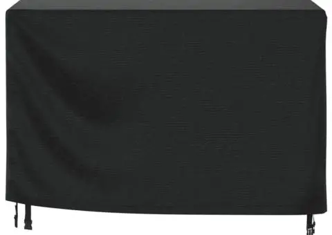 Husă mobilier de grădină negru 140x70x90 cm impermeabilă 420D - 3/5