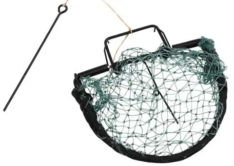 Capcană pentru păsări, verde, 20 cm, oțel - 3/5