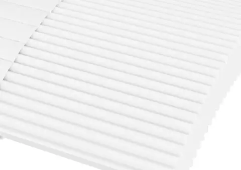 Saltea din spumă, alb, 80x200 cm, duritate H2 H3 - 5/5