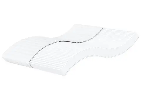 Saltea din spumă, alb, 160x200 cm, duritate H2 H3 - 1/5