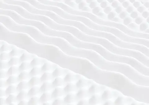 Saltea din spumă, alb, 90x190 cm, duritate 7 zone 20 ILD - 5/5