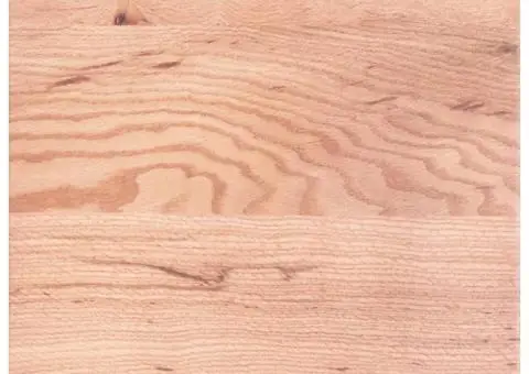 Blat de masă maro 60x50x(2-6) cm, lemn masiv stejar tratat - 3/5