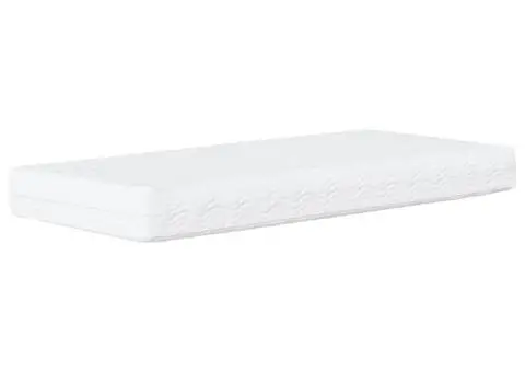 Pat de zi cu saltea, negru, 90x200 cm, textil - 5/5