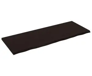 vidaXL Blat de masă maro 160x60x(2-4) cm, lemn masiv stejar tratat